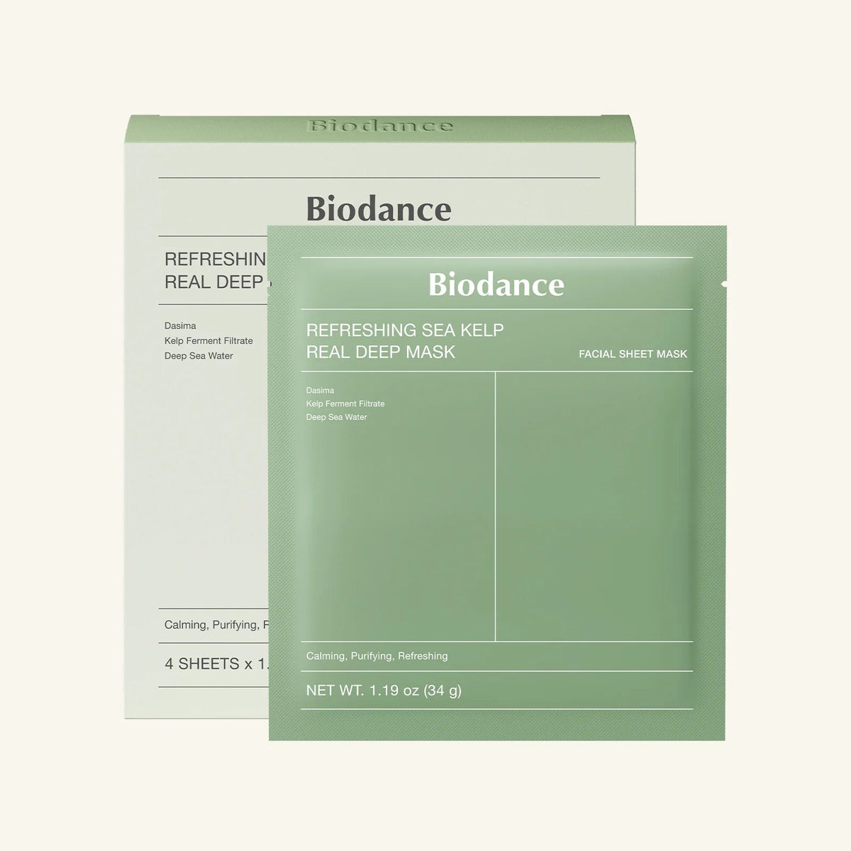 Refreshing Sea Kelp Real Deep Mask